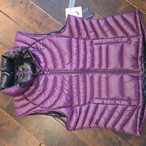 NWT BERNARDO Lightweight Goose Down Packable Vest